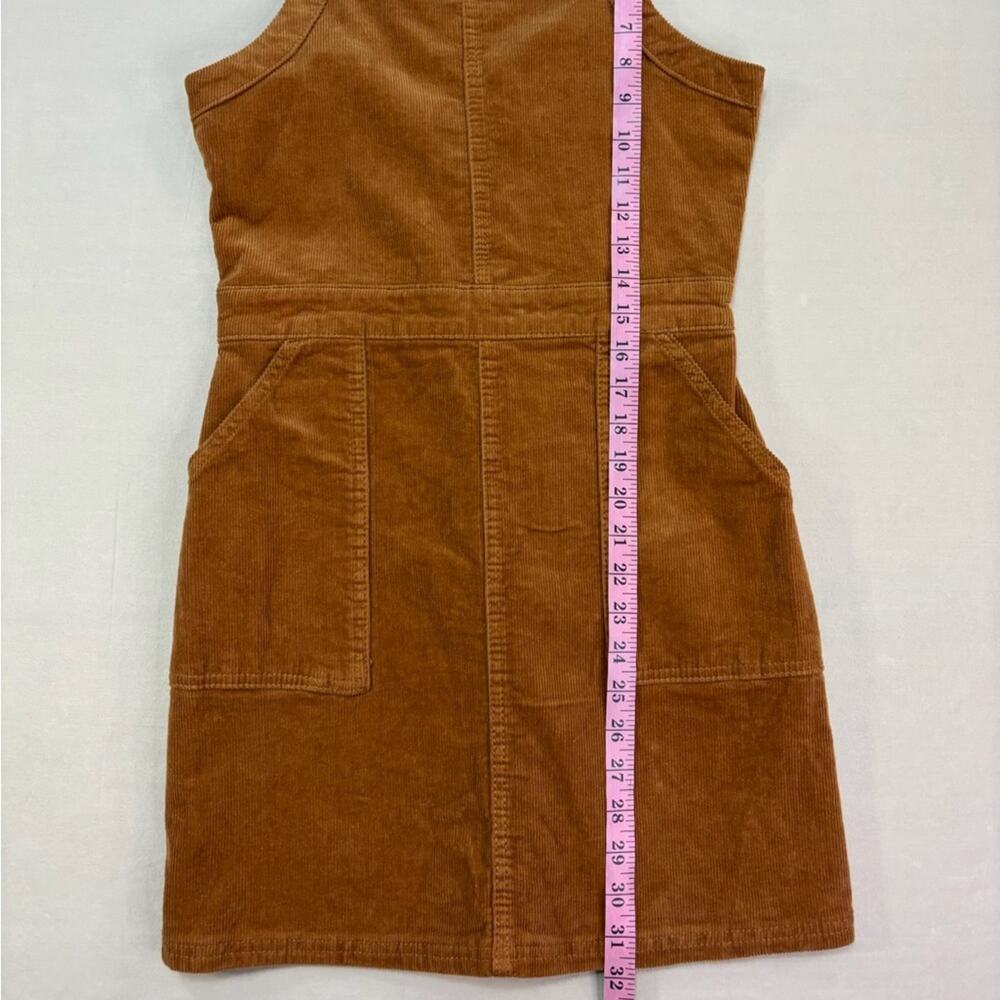 art class Girl’s Corduroy Overall Dress in Chestnut Brown Size XL - Picture 3 of 6
